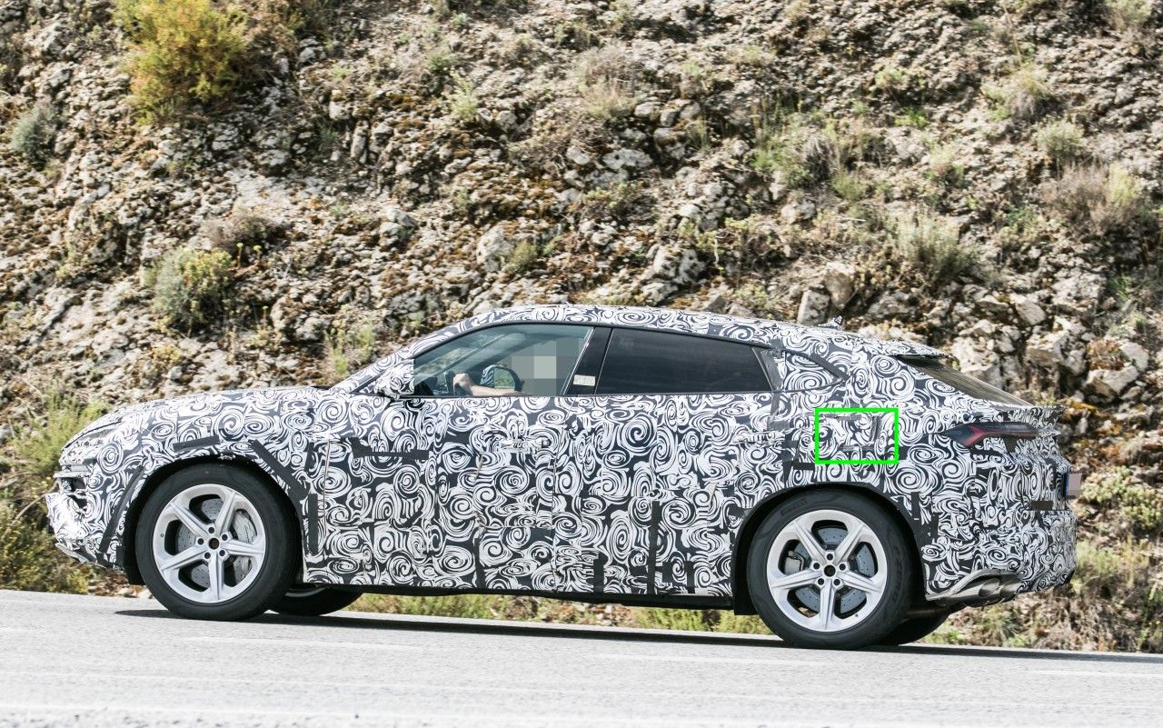 Fotos espía Lamborghini Urus PHEV 2024