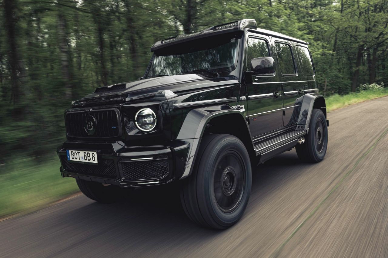 El Mercedes-AMG G 63 4x4² vuelve a pasarse por BRABUS, el salvaje todoterreno hace gala de un estilo más sofisticado y elegante