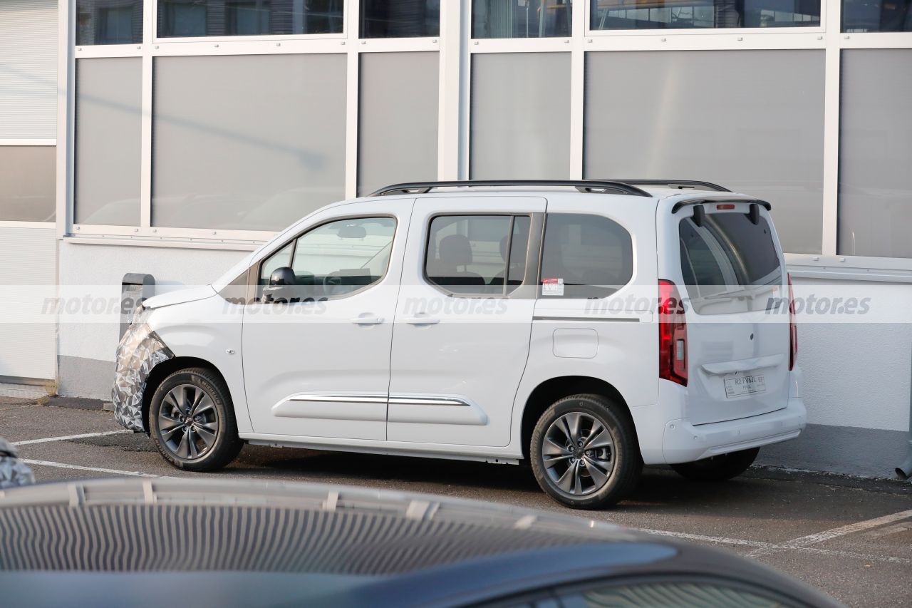 Fotos espía Opel Combo-e Life Facelift 2024