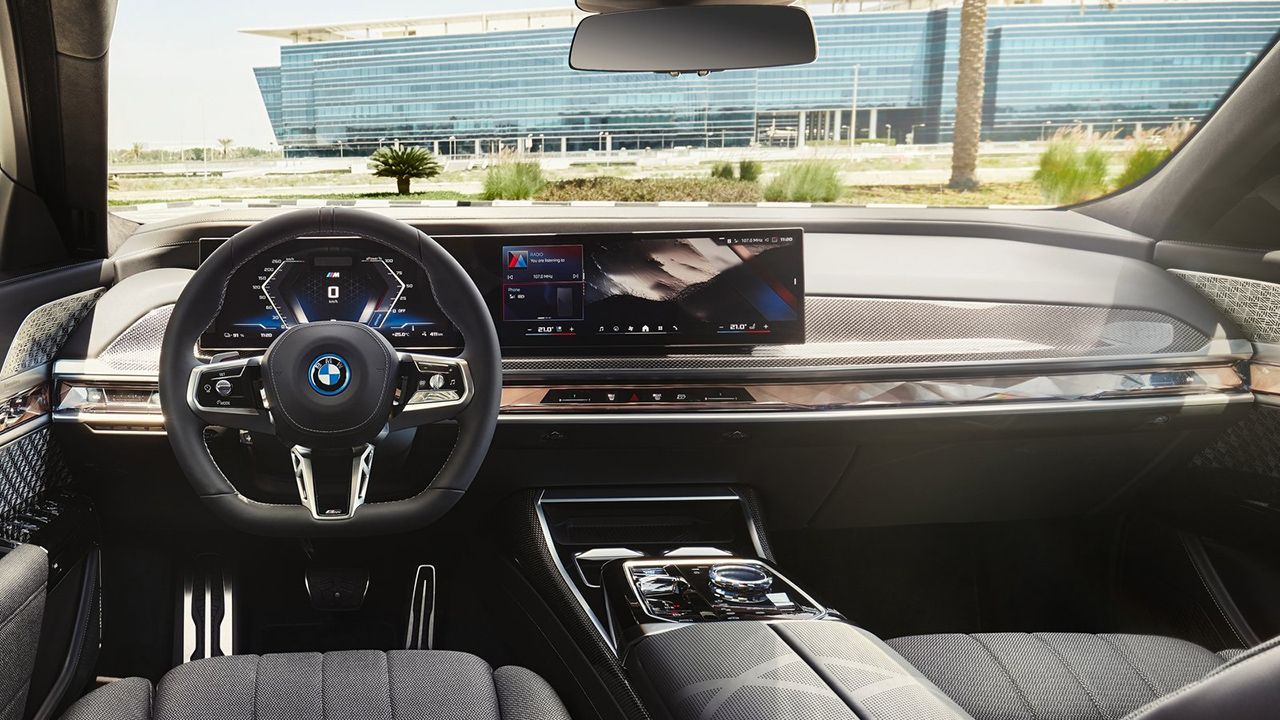 BMW i7 M70 xDrive - interior