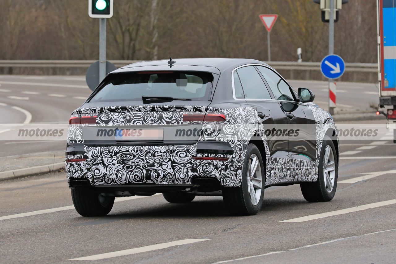 Fotos espía Audi Q8 Facelift 2024