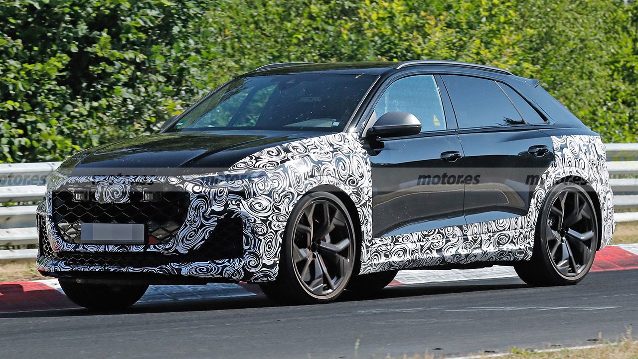 El nuevo Audi RS Q8 se enfrenta a Nürburgring, cazada la esperada renovación del exclusivo SUV con motor V8