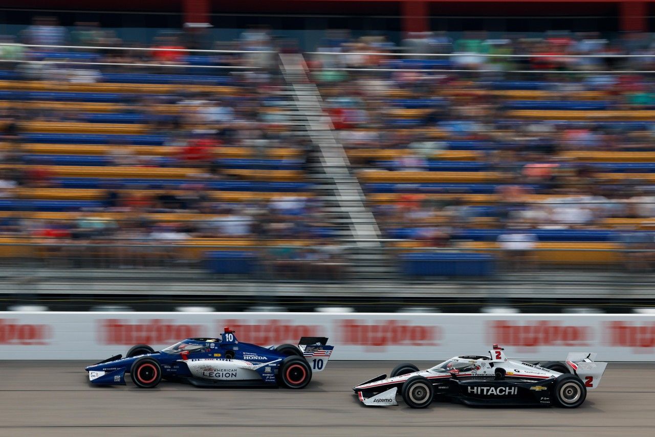 Brillante podio de Alex Palou en la segunda de Iowa, dominada de nuevo por Josef Newgarden