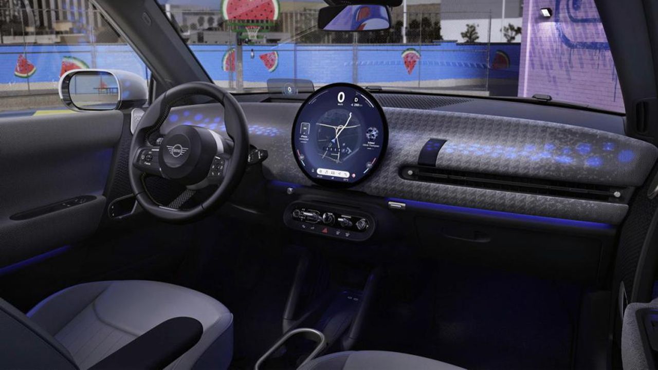 Adelanto del interior de los nuevos modelos de MINI