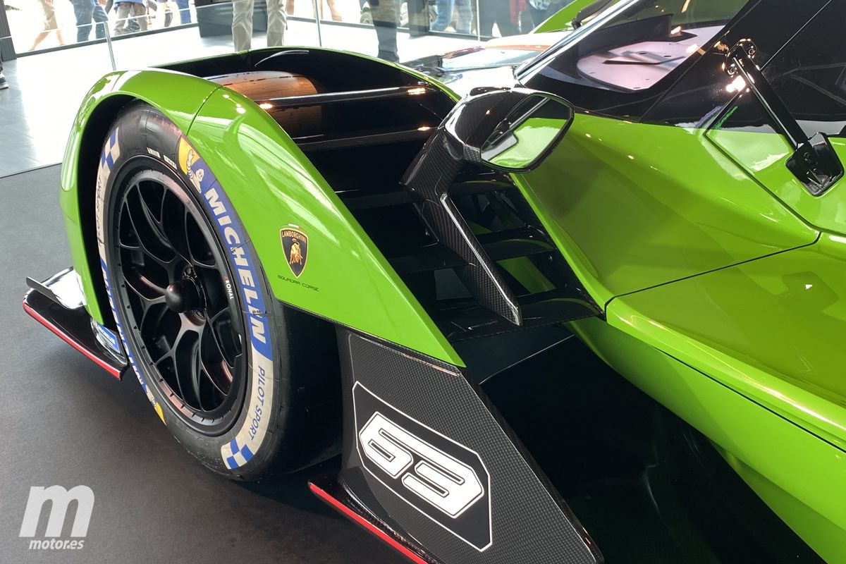 Así es el Lamborghini SC63 en vivo: conocemos al LMDh italiano en Goodwood