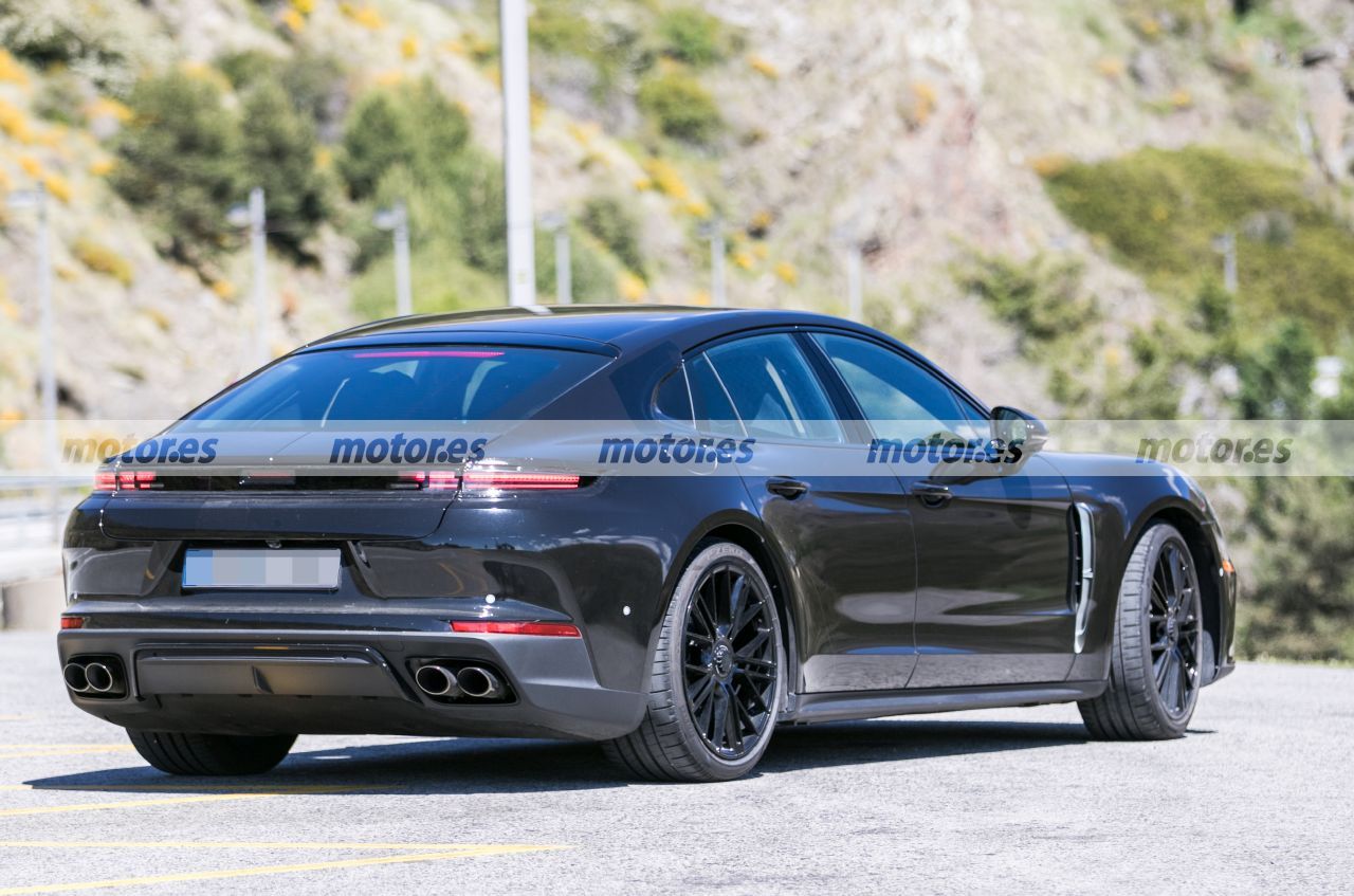 Fotos espía Porsche Panamera 2024