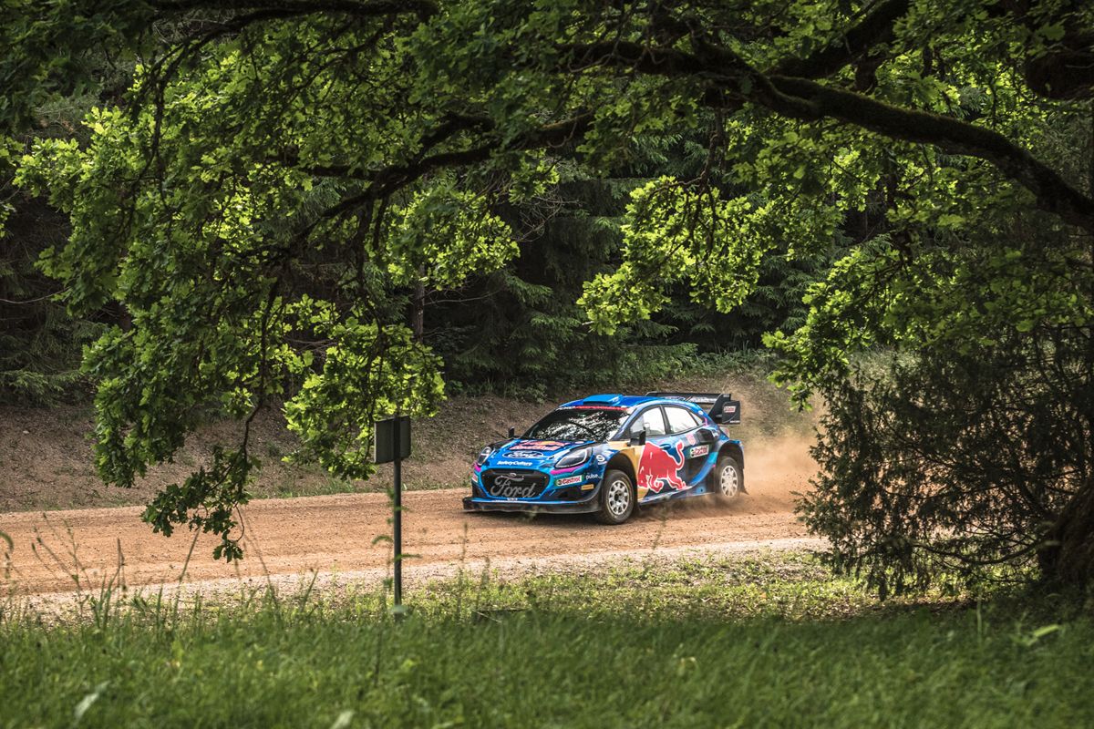 Primera bola de partido para Ott Tänak y M-Sport con motivo del Rally de Estonia