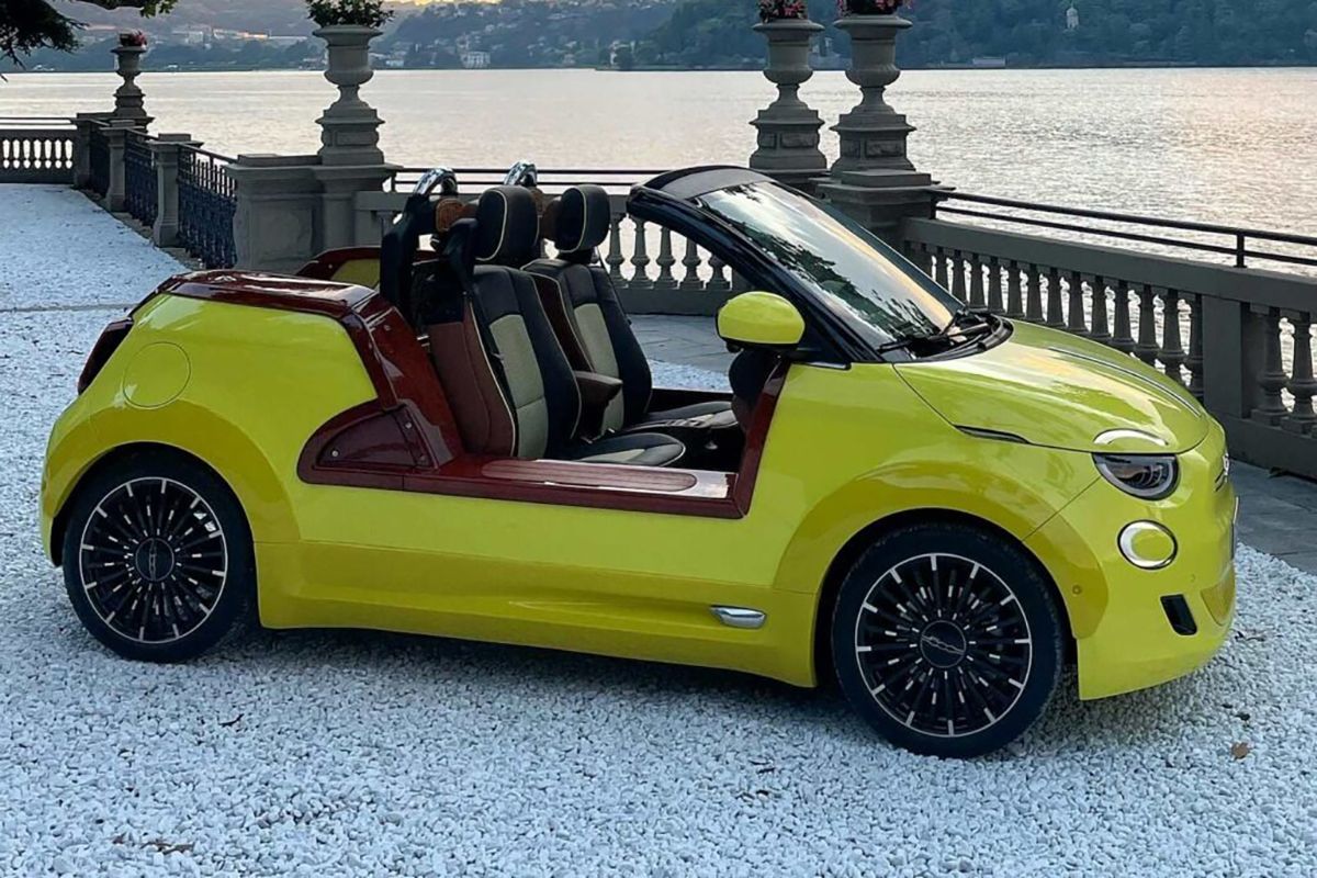 Carrozeria Castagna reinventa el FIAT 500 Eléctrico, el Tender 2 es un roadster que solo podrás alquilar a precio de oro