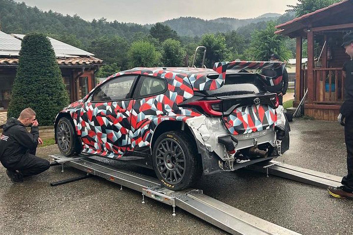 El Toyota GR Yaris Rally2 continúa su evolución en los tramos de asfalto de Cataluña