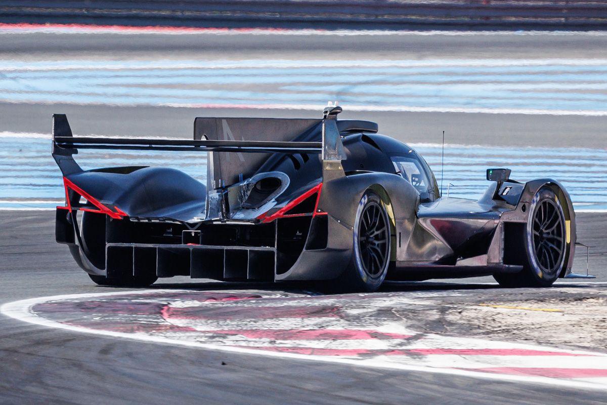 El Alpine A424_β LMDh completa su primer test en pista en el circuito de Paul Ricard