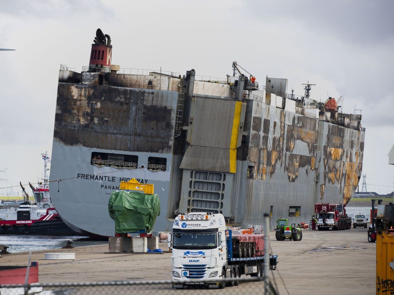 Continúa el misterio del incendio del Fremantle Highway