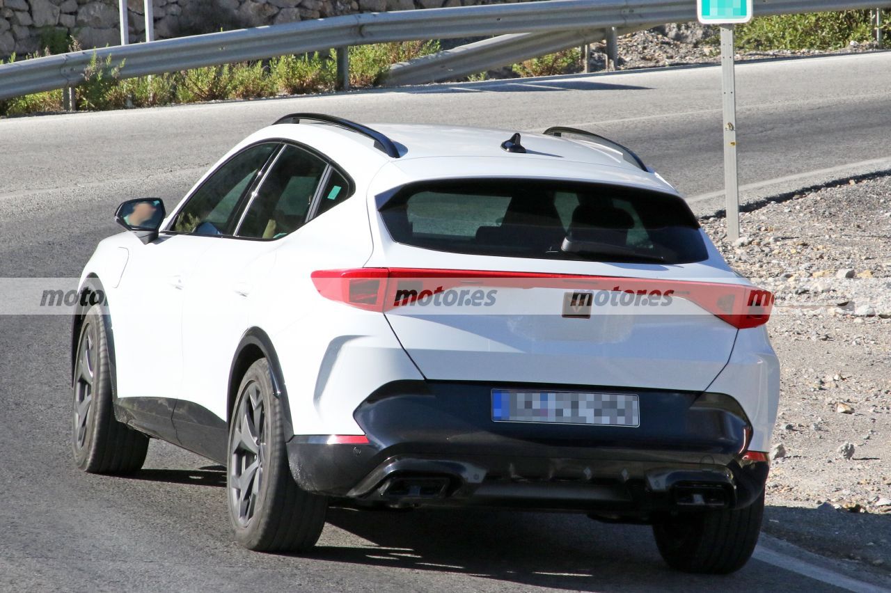 Fotos espía CUPRA Formentor Facelift 2024