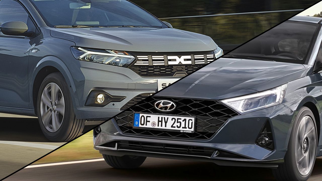 Dacia Sandero vs Hyundai i20, duelo de coches baratos y prácticos para conquistar la ciudad