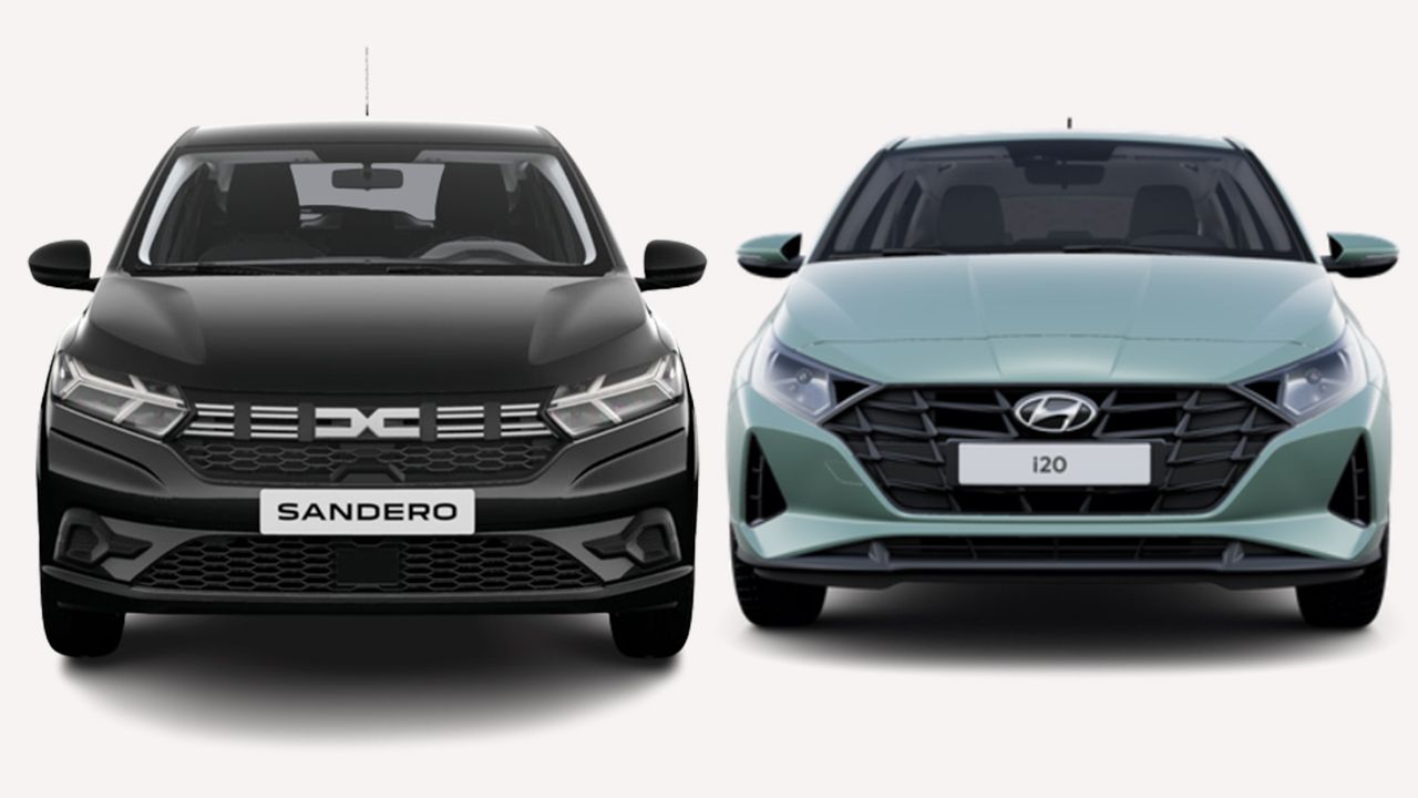 Dacia Sandero vs Hyundai i20