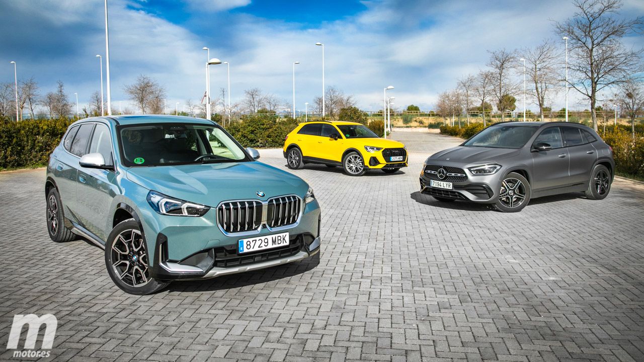 BMW X1, Audi Q3 y Mercedes GLA