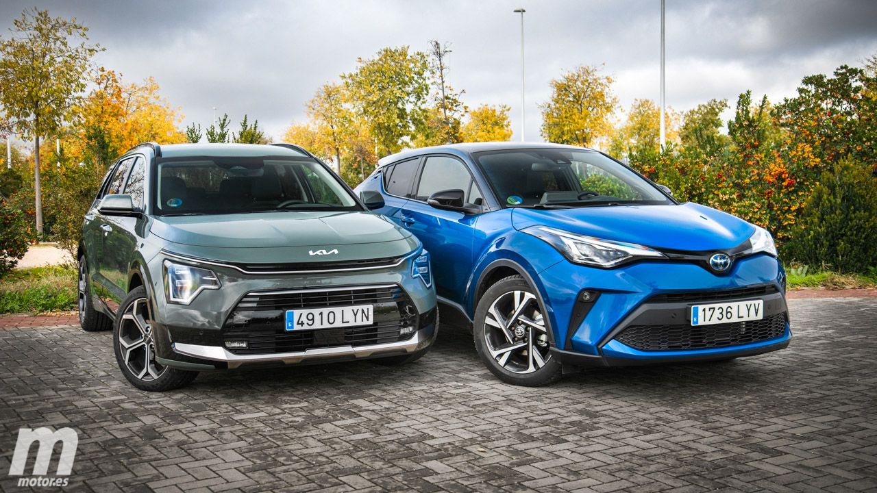 KIA Niro y Toyota C-HR