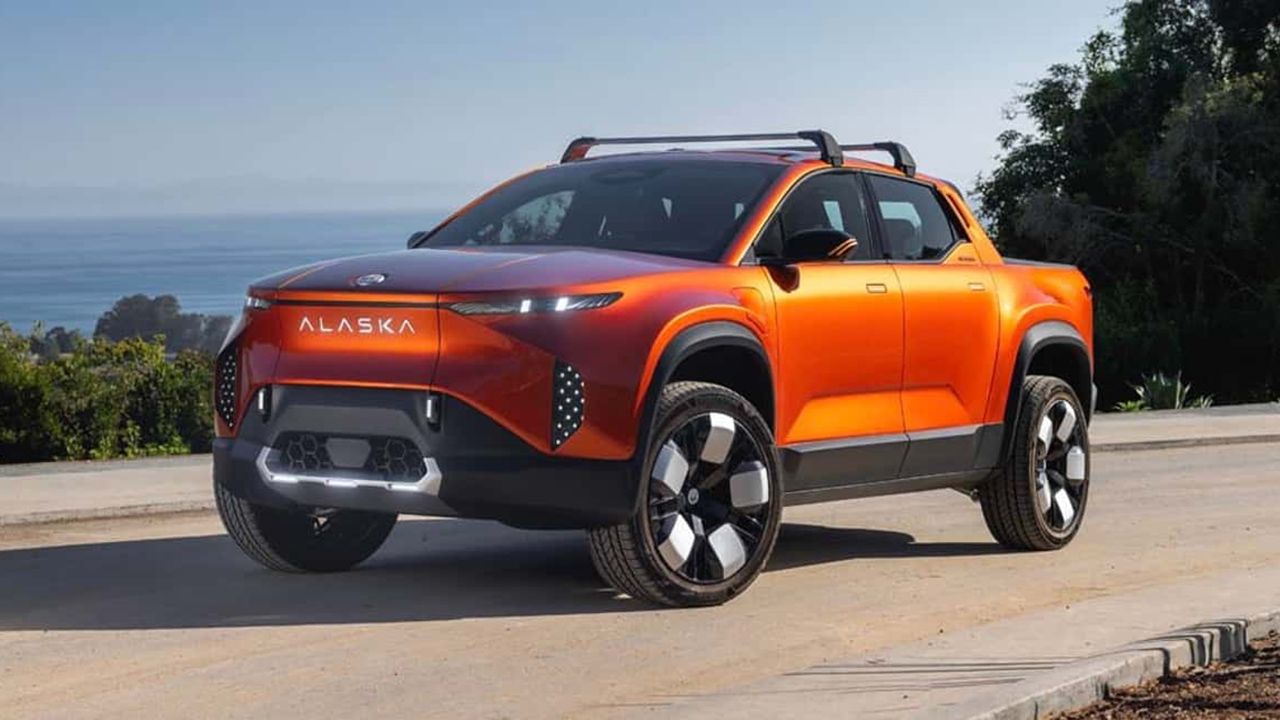 Batería de 113 kWh y más de 500 km de autonomía, Fisker desvela las claves de su pick-up eléctrico Alaska