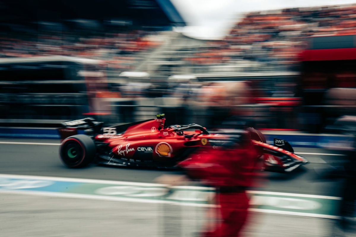 Frédéric Vasseur, encantado con Carlos Sainz: «Su esfuerzo en Zandvoort fue sobresaliente»