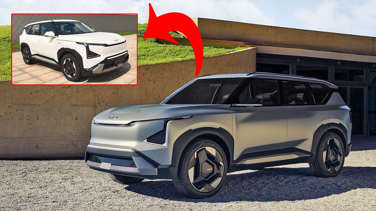 Filtrado el nuevo KIA EV5, el «hermano pequeño» del EV6 al descubierto en China y con una sorpresa de BYD