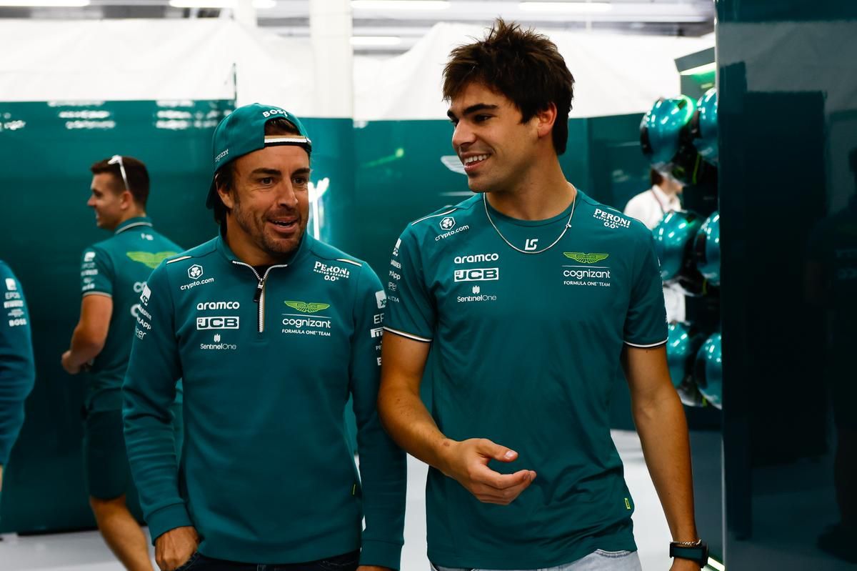 Lance Stroll: «He estado delante de Fernando Alonso un par de veces, estoy orgulloso de eso»