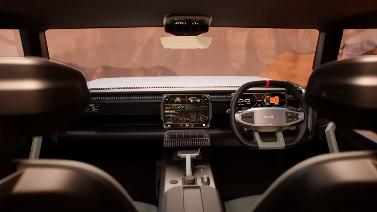 Mahindra Vision Thar.e Concept - interior