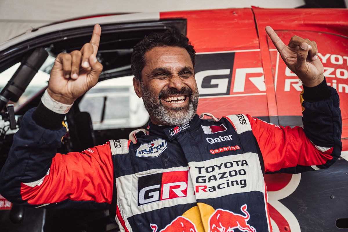 Nasser Al-Attiyah 'recoge cable' y teminará el Mundial de Rally-Raid con Toyota