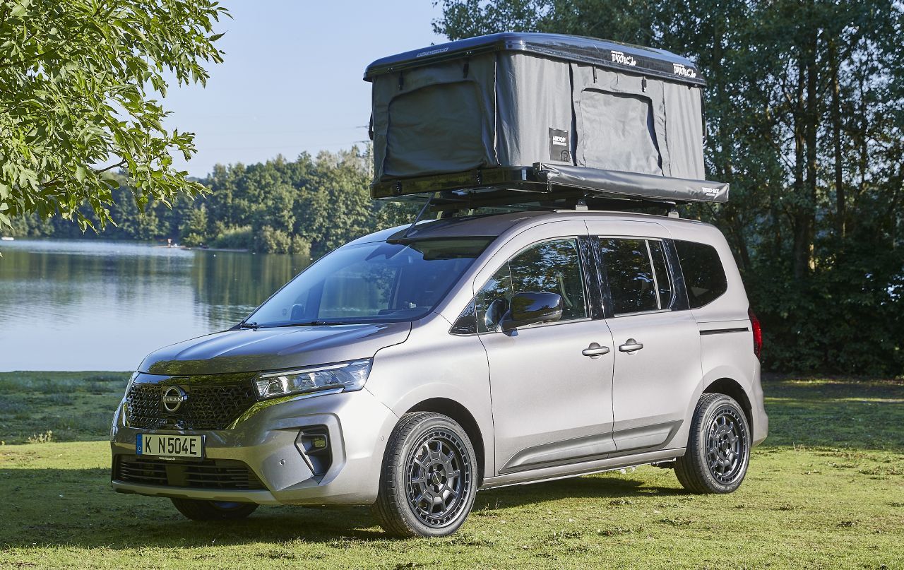 La nueva Nissan Townstar EV también apuesta por el estilo Camper, la marca japonesa se une al creciente mundo de las VanLife