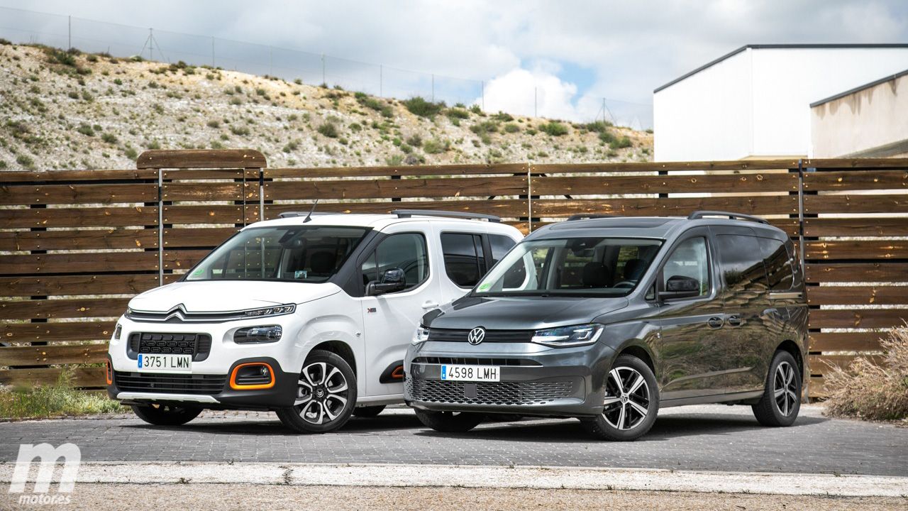 Citroën Berlingo y Volkswagen Caddy