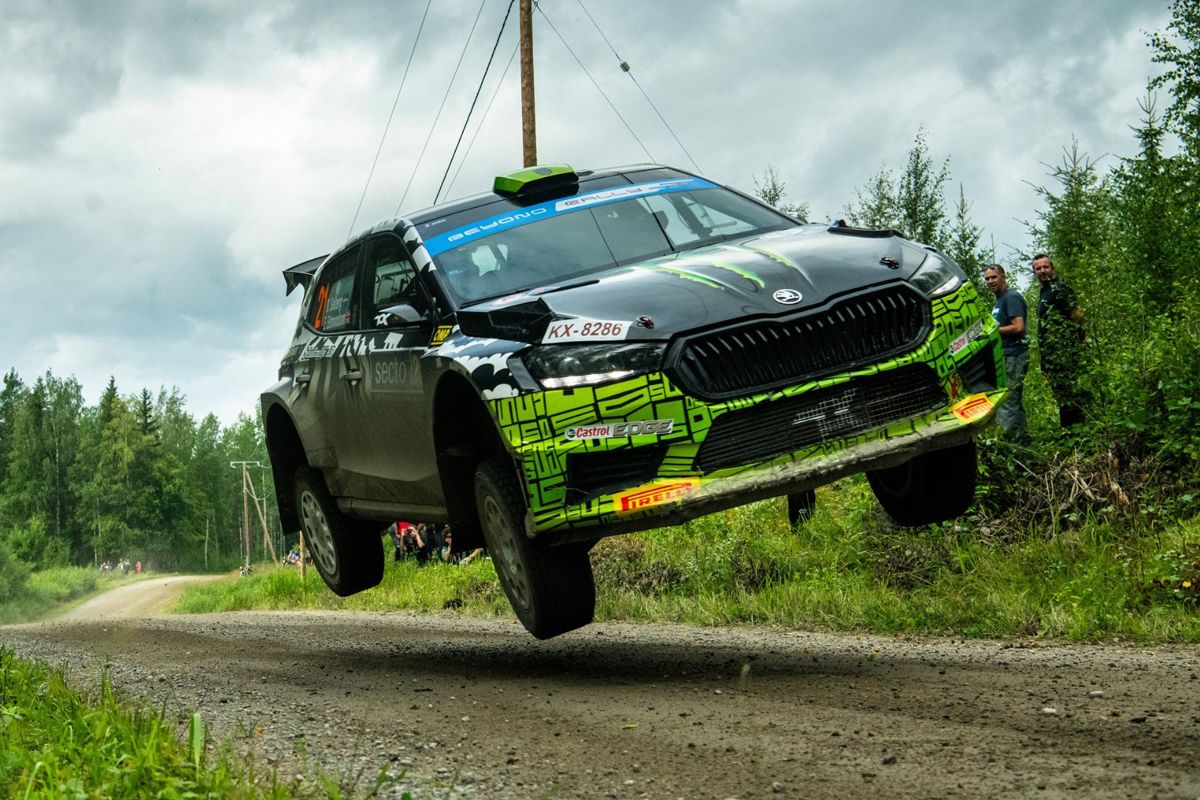 Oliver Solberg ya «no tiene nada que perder» en la lucha por el título de WRC2