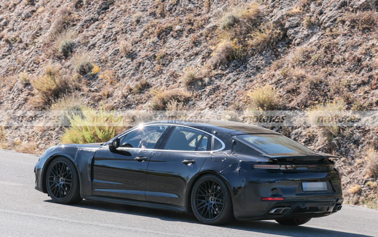 Fotos espía Porsche Panamera Turbo S E-Hybrid 2024