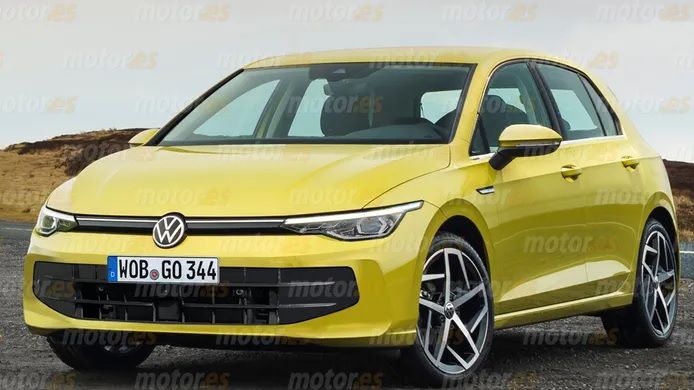 El Volkswagen Golf 2024, sin cambio manual y con motores híbridos en toda la gama, incluidas las versiones GTI y R