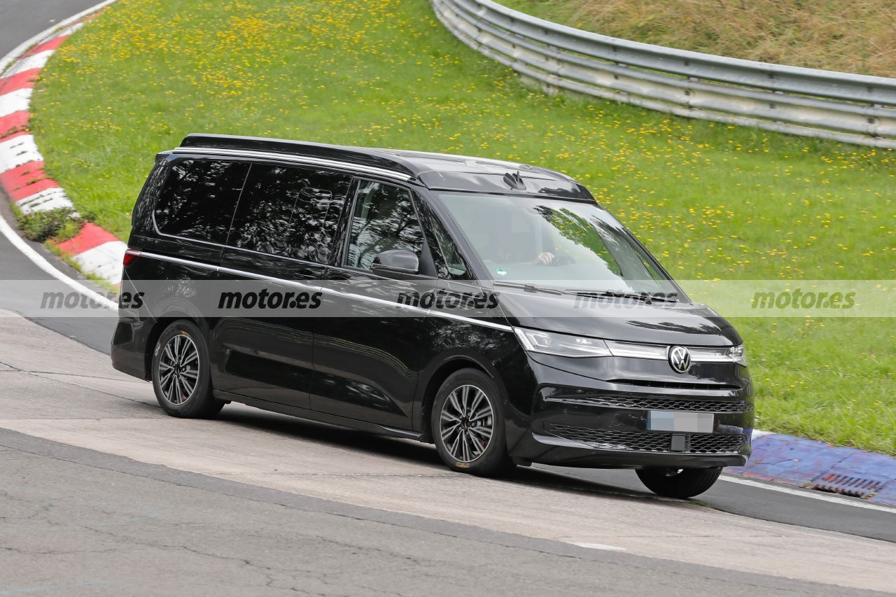 La nueva Volkswagen California da la sorpresa en Nürburgring, es la primera Camper que se pasea por un trazado como el alemán