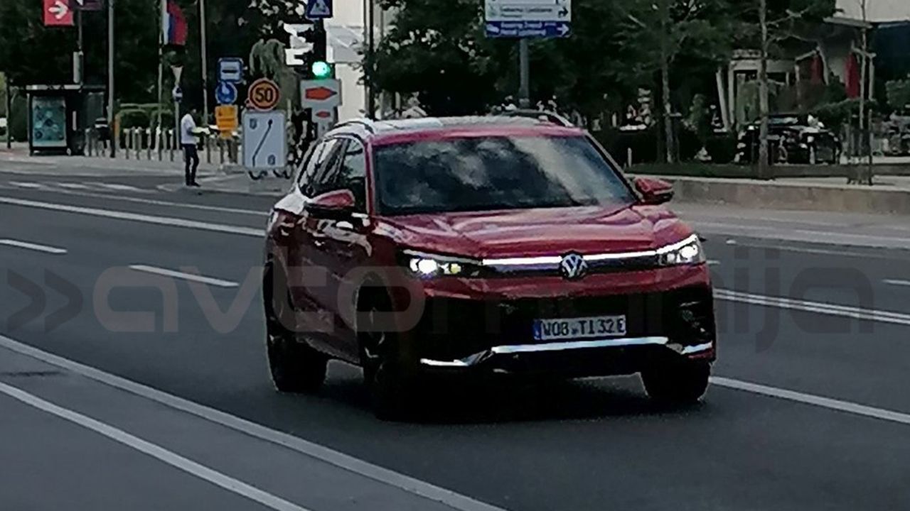 Volkswagen Tiguan 2024 - foto espía