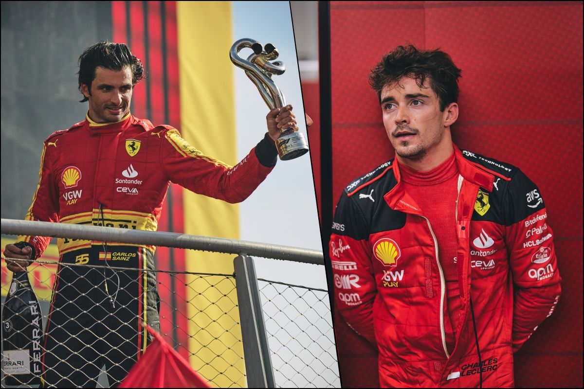 Por qué Carlos Sainz está sacando lo mejor de un Ferrari SF-23 que se le atraganta a Charles Leclerc