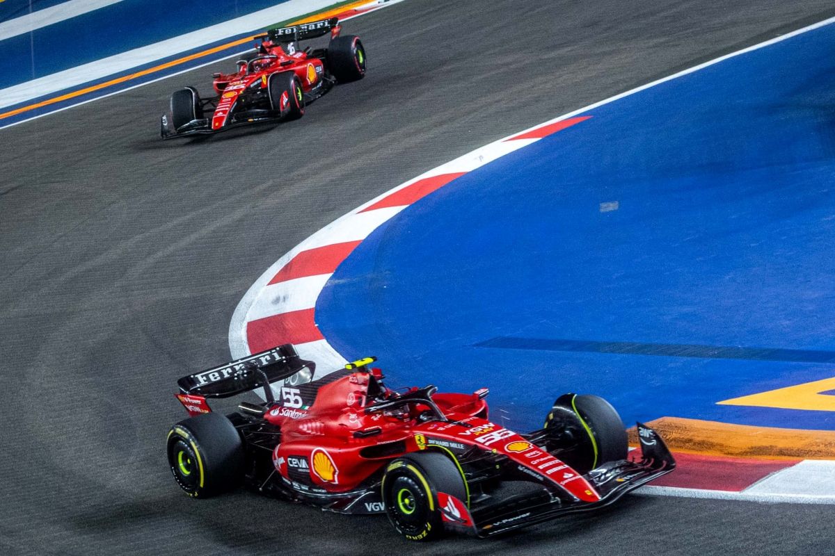 Charles Leclerc se rinde ante Carlos Sainz: «Fue mejor que yo, así que se lo merece todo»