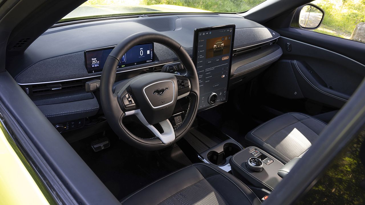 Ford Mustang Mach-E Rally - interior