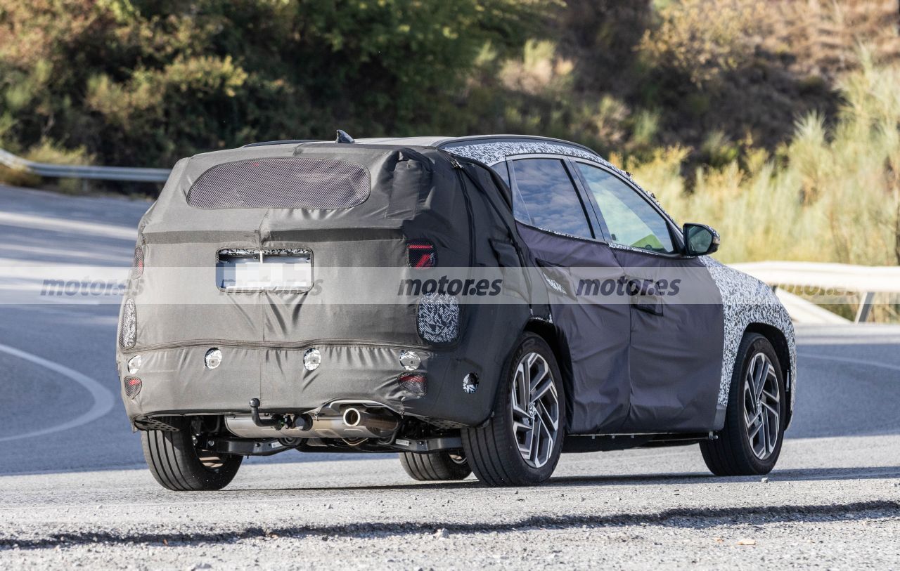 Fotos espía Hyundai Tucson Facelift 2024