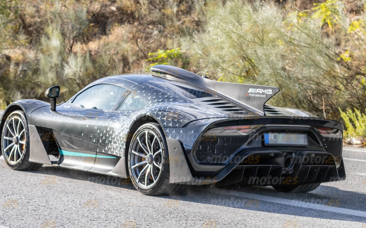 Fotos espía Mercedes-AMG ONE