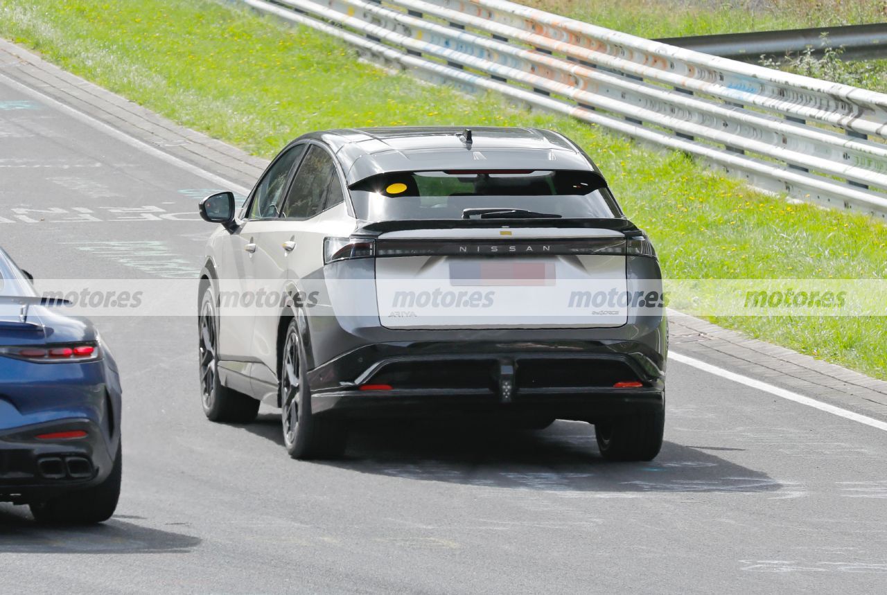 Fotos espía Nissan Ariya NISMO en Nürburgring