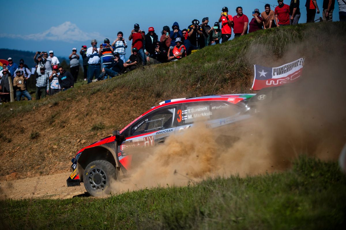 Ott Tänak dinamita el Rally de Chile y se marcha en busca de la victoria