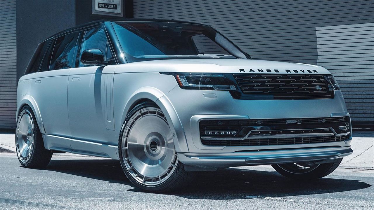 El lujoso Range Rover Silver Surfer destila más deportividad en un grado justo y con un detalle copiado de Mercedes-Maybach