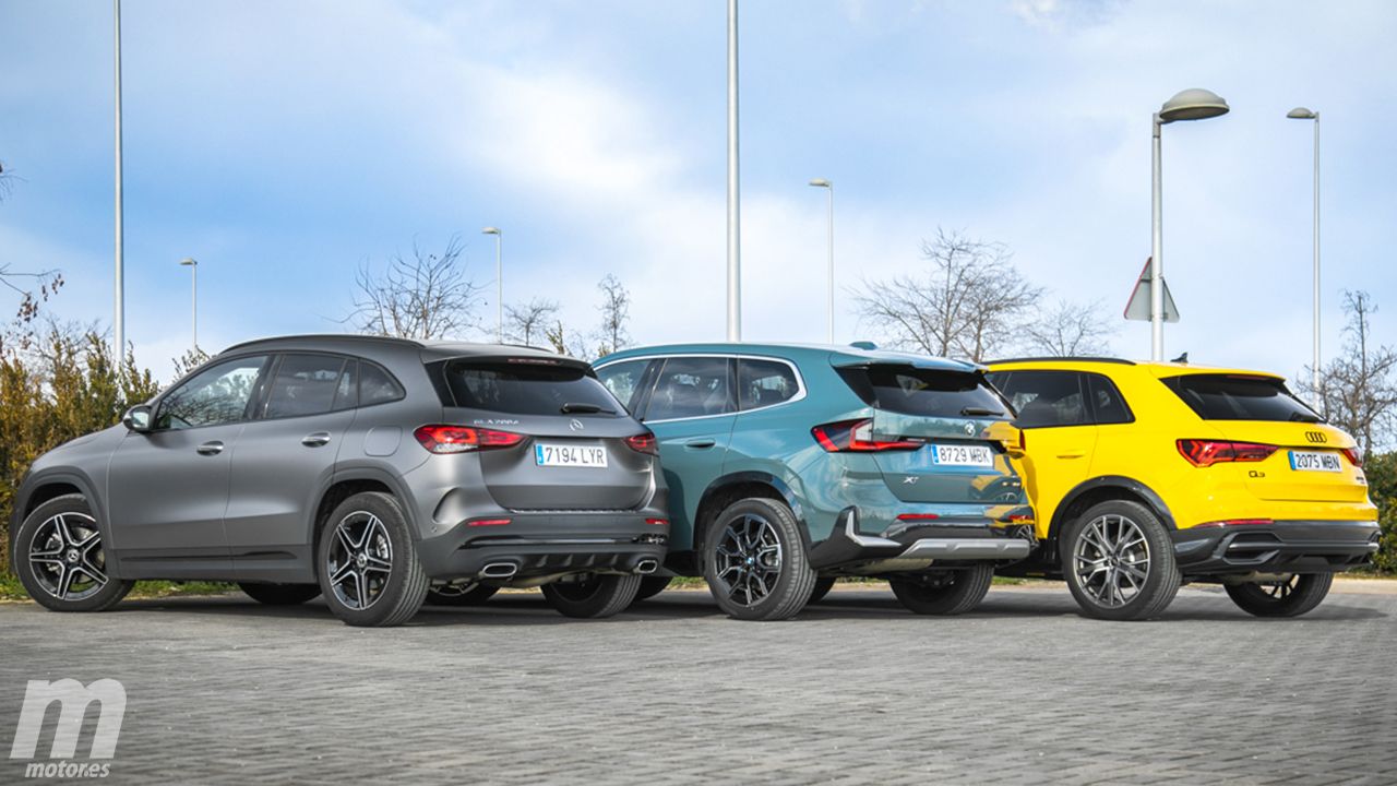 Mercedes GLA, BMW X1 y Audi Q3