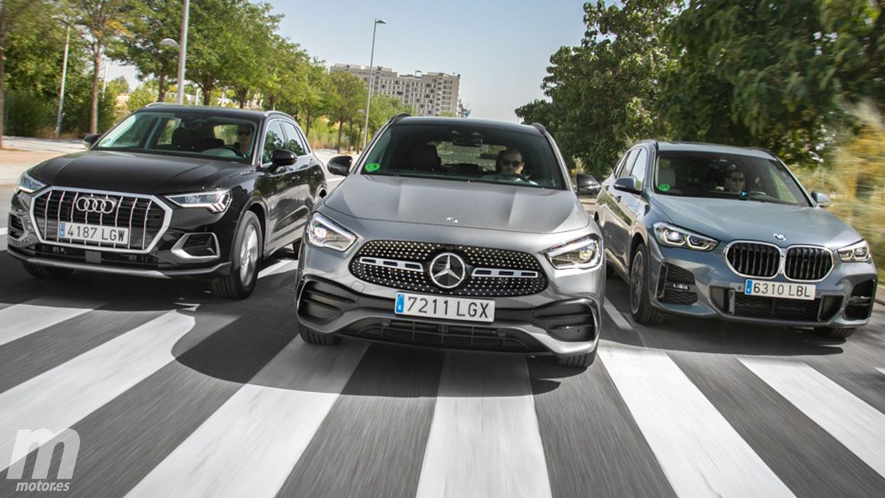 Audi Q3, Mercedes GLA y BMW X1