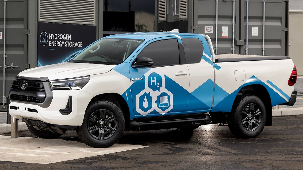 El Toyota Hilux se convierte en un pick-up de pila combustible de hidrógeno con más de 600 km de autonomía