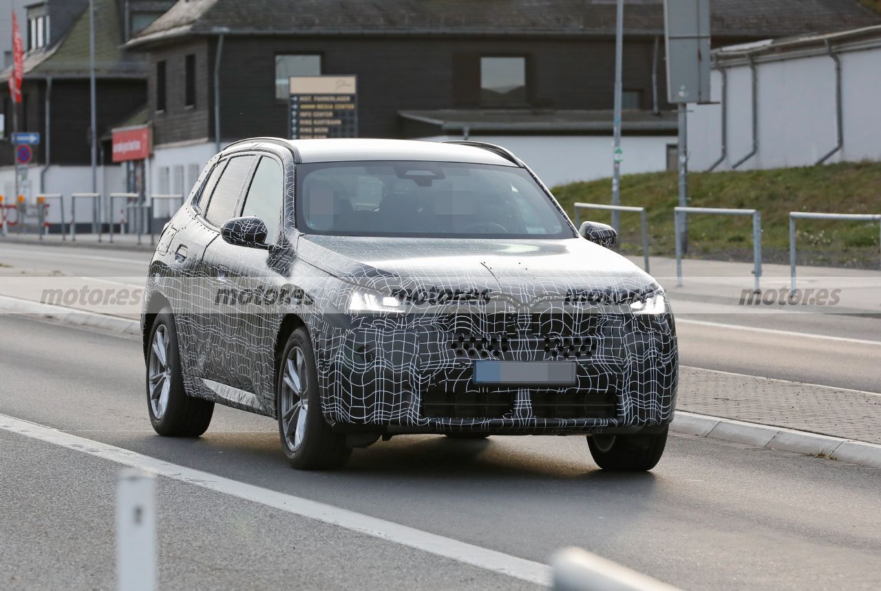 El nuevo BMW X3 prueba en Nürburgring sus avances técnicos antes de mudarse a Suecia para sus últimos ensayos de invierno