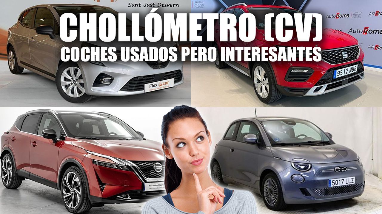 Coches usados que son un chollo (CV): Nissan Qashqai, SEAT Ateca, FIAT 500 y mucho más