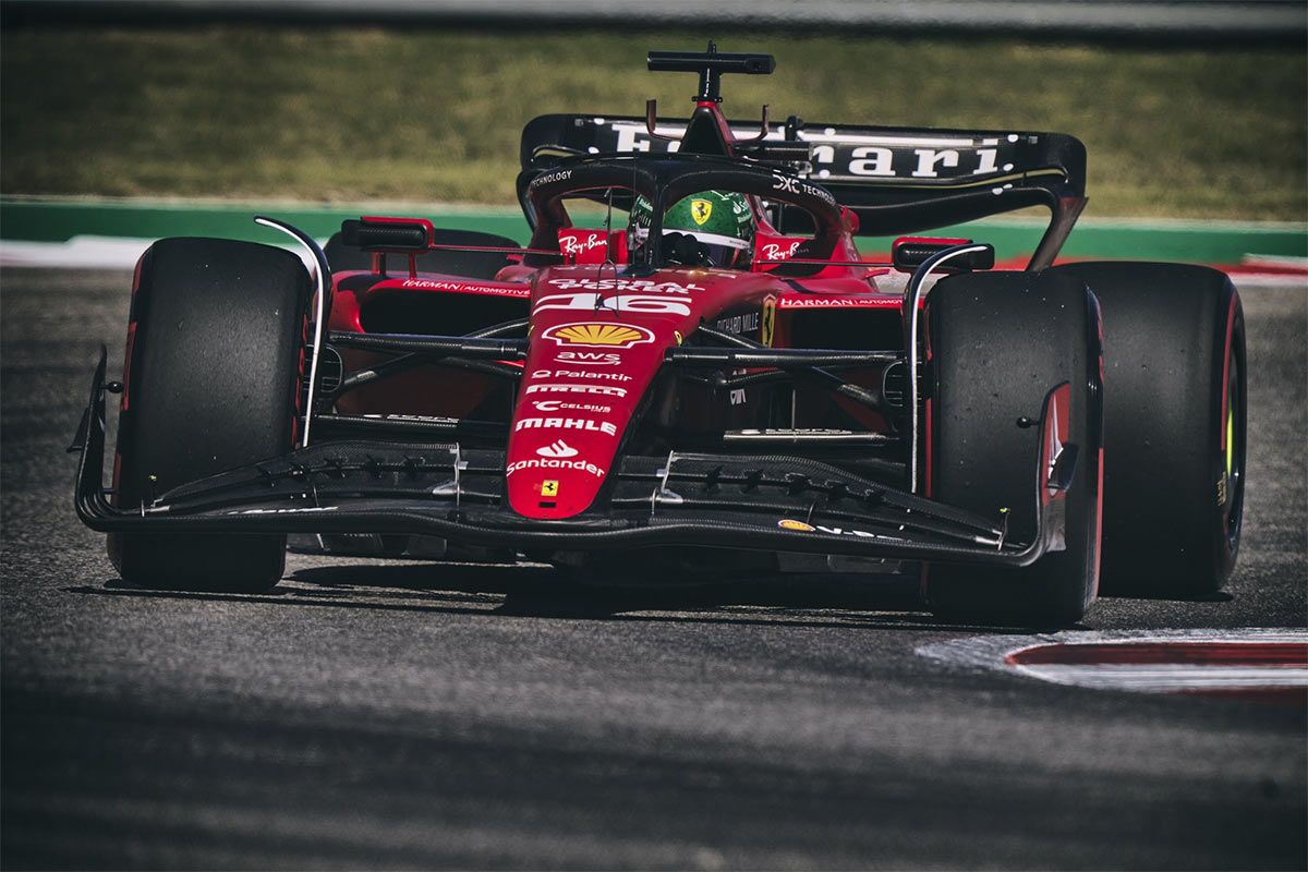 Charles Leclerc sorprende y se lleva la pole. Desastre en Aston Martin, fuera en la Q1