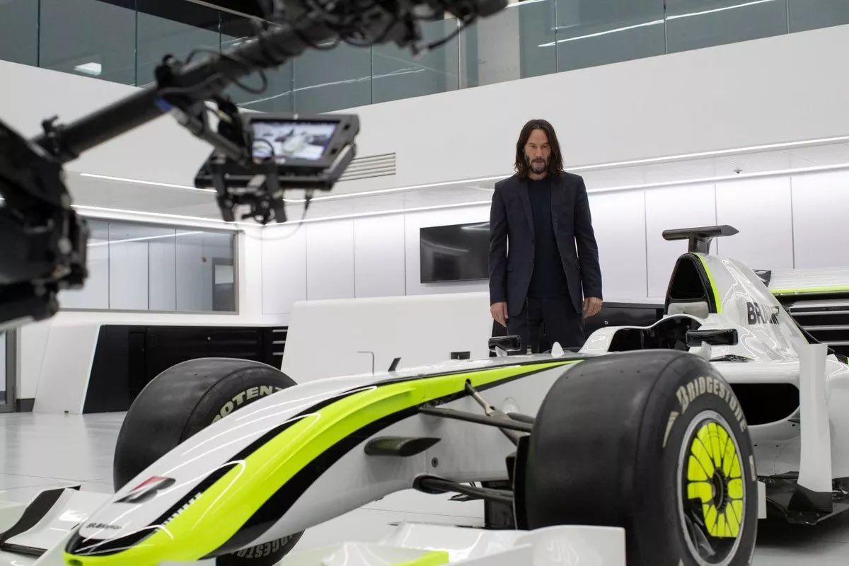 Keanu Reeves encabeza el proyecto sobre BrawnGP.