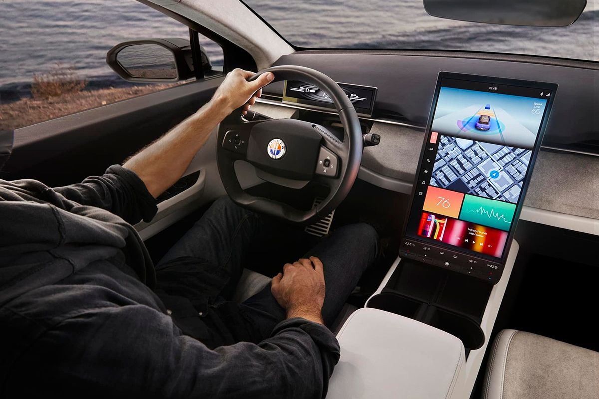 Fisker Ocean - interior