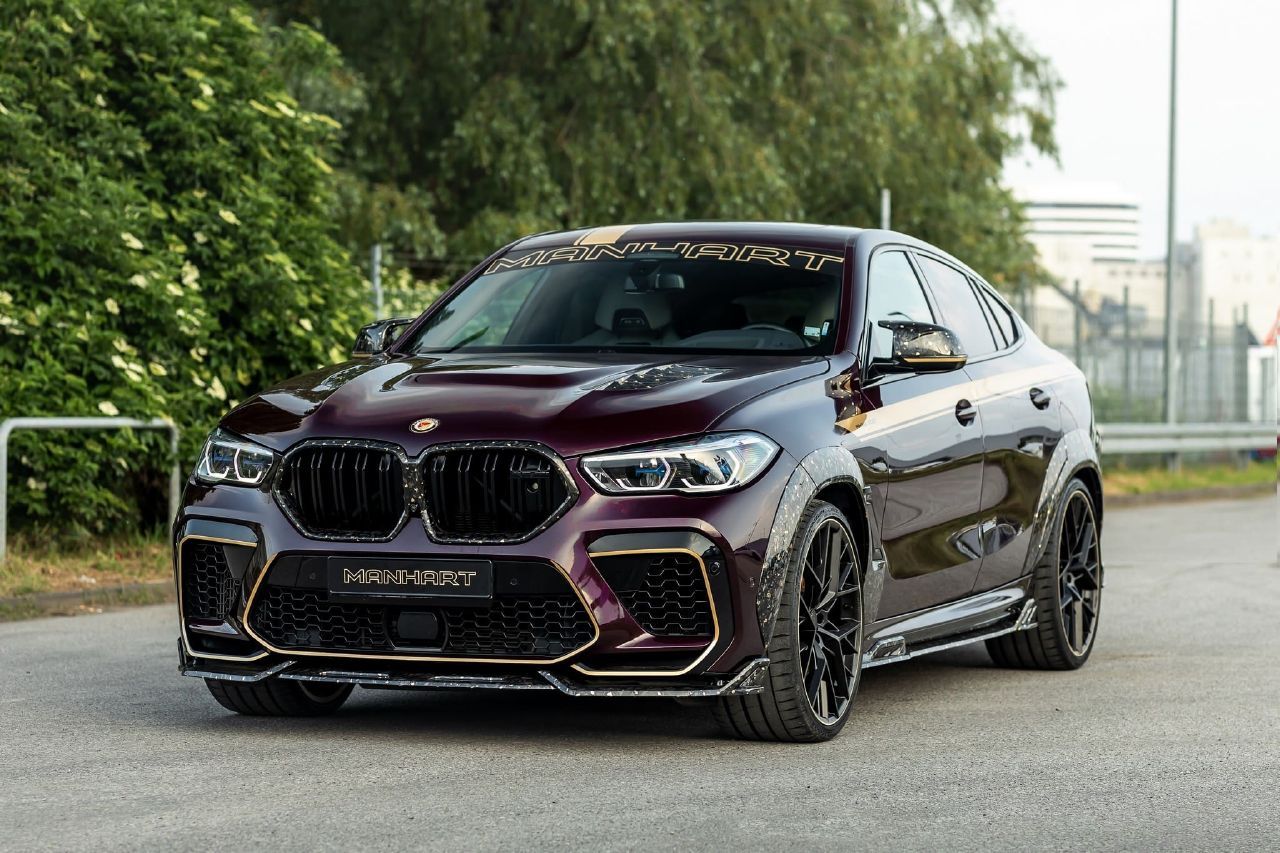 El BMW X6 M Competition de MANHART alcanza nuevas cotas de lujo y prestaciones, un SUV deportivo para caprichosos y extravagantes